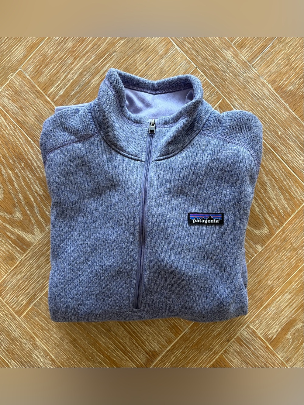 Patagonia Better Sweater 1/4 Zip Concrete Purple